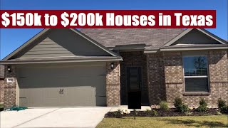 What Does a $150k to $200k House Look Like in Texas? (DR Horton Express!)