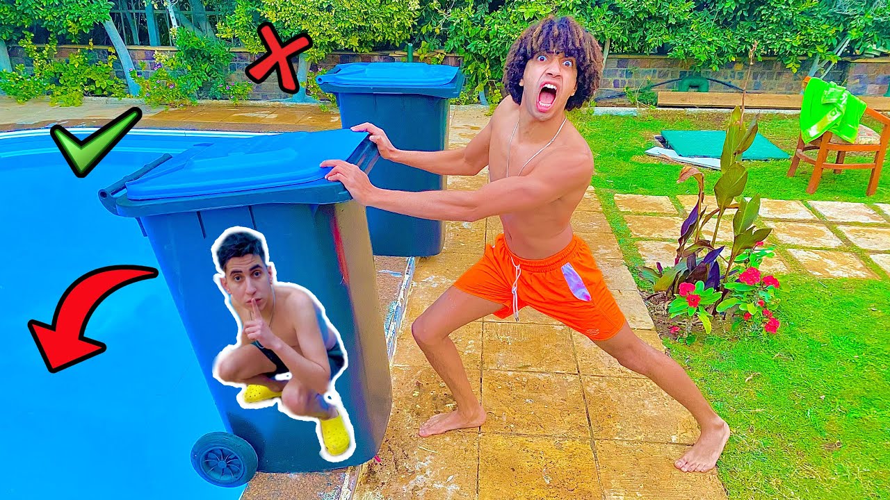 تحدي لا ترمي الصندوق الخاطىء بالماء ! !!DONT Push the Wrong MYSTERY BOX into the Water