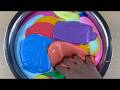 Mixing 30+ Super Soft Clay Into Clear Slime | Satisfying Slime Video | #satisfying
