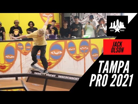 NEVER BEEN DONE JACK OLSON - SO THIS IS WHAT IT TAKES TO LAND NBD TRICK DURING TAMPA PRO 2021