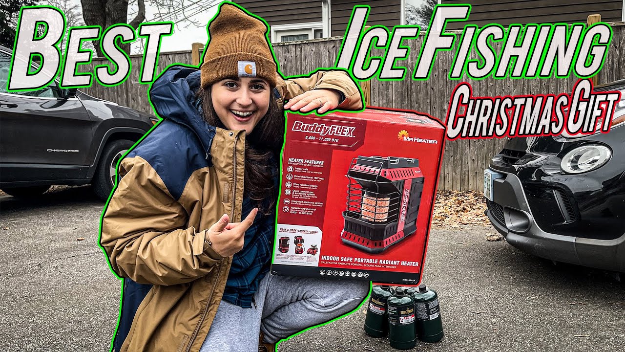 Mr Heater Buddy Flex! Best Propane Heater for Ice Fishing! Unboxing and  Review 