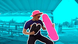 PINK GRIPTAPE! - My Favorite Skateboard Setup!