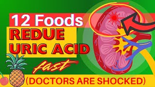 🚨 12 Foods That Reduce Uric Acid Levels Naturally \u0026 Fast! 🚨
