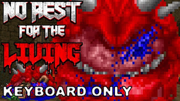 Doom II: No Rest For The Living - MAP05 - Vivisection - Ultra-Violence 100% - KEYBOARD ONLY