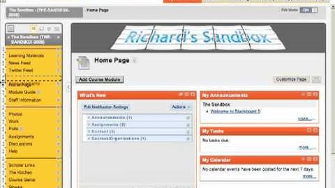 Staff guide to drag and drop on Blackboard