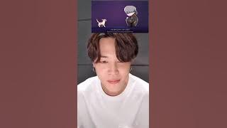 [방탄소년단 - 지민] BTS Jimin reaction to fan song 'SARANG'