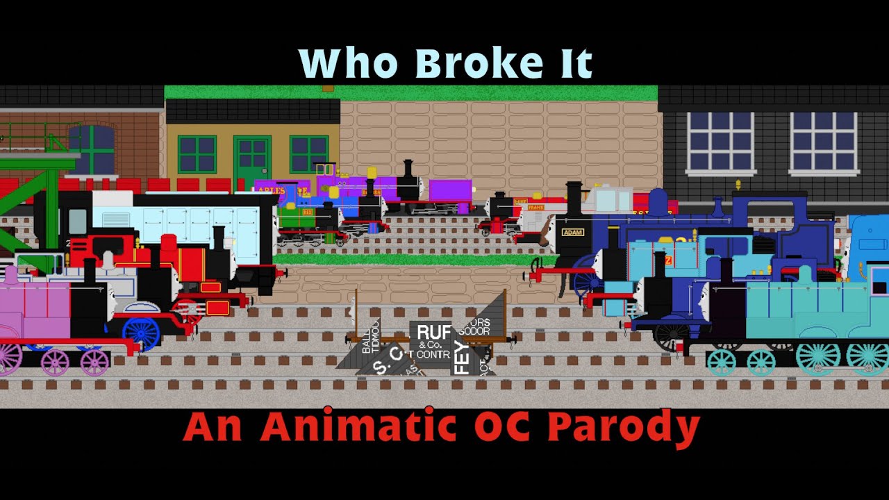 Who Broke It: An Animatic OC Parody (Happy B-Day Ben and Carlie!)