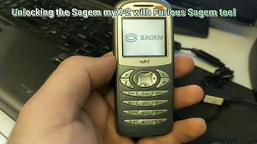 How to Unlock the Sagem myX-2 - FREE solution