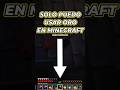 Se me complica USANDO SOLAMENTE ORO #minecraft #survival #oro
