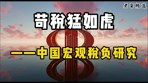 苛稅猛如虎—中國宏觀稅負研究 - 天天要聞