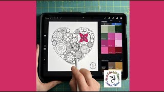 How To Color My Free Coloring Pages In The Procreate App: A Beginner's Tutorial screenshot 2