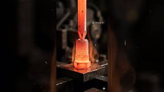 Red Hot Bolt vs Hydraulic Press 🔥 Will It Crush or Melt? #hydraulicpress #redhot #crush
