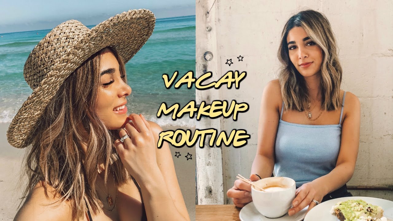 how to go from a 4 to like an 8.5 (lol) ☆ vacation makeup routine