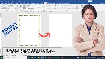 How to Remove Page Border from Your Document in Microsoft Word?