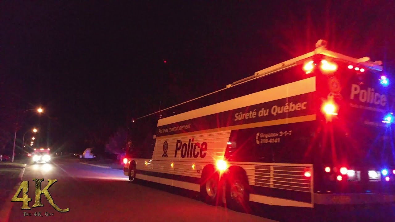 Salaberry-de-Valleyfield: Cop shot, woman dead / Policier tiré, femme morte 10-3-2017