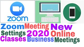 💥Complete beginners Guide Zoom Meeting on Mobile,New Settings 2020 Updated screenshot 5