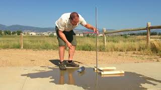 Eveau Glass Water Bottle Drop Test