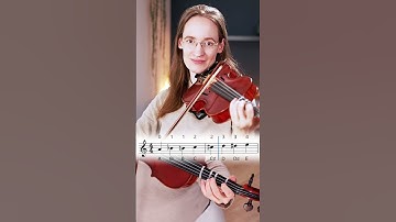 All Notes on the Violin A String in 1st Position