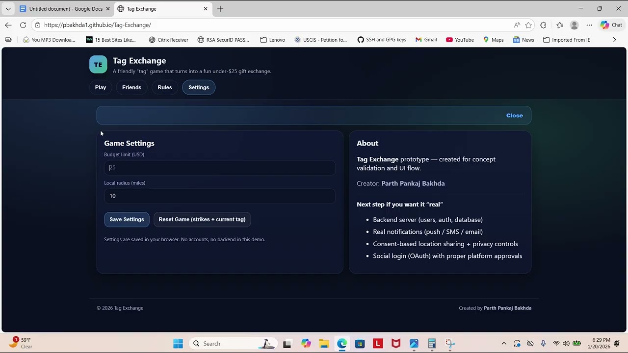Website: Tag Exchange. Generates more than $75Billion!