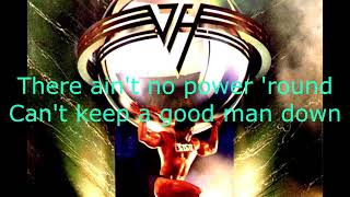 Van Halen - Get up W/Lyrics
