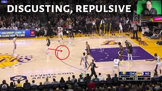 PACERS disgusting, repulsive defense vs. LAKERS