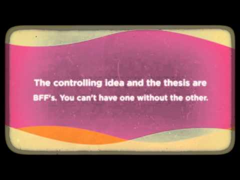 Controlling idea thesis statement