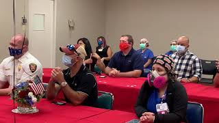 Baptist Medical Center celebrates milestones in heart attack care with San Antonio EMS.