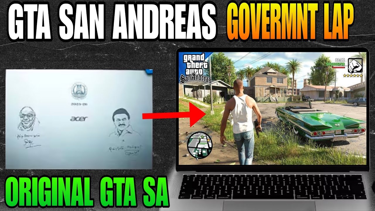 Setup GTA San Andreas in Goverment Laptop Play Gta San Andreas in Goverment Laptop 