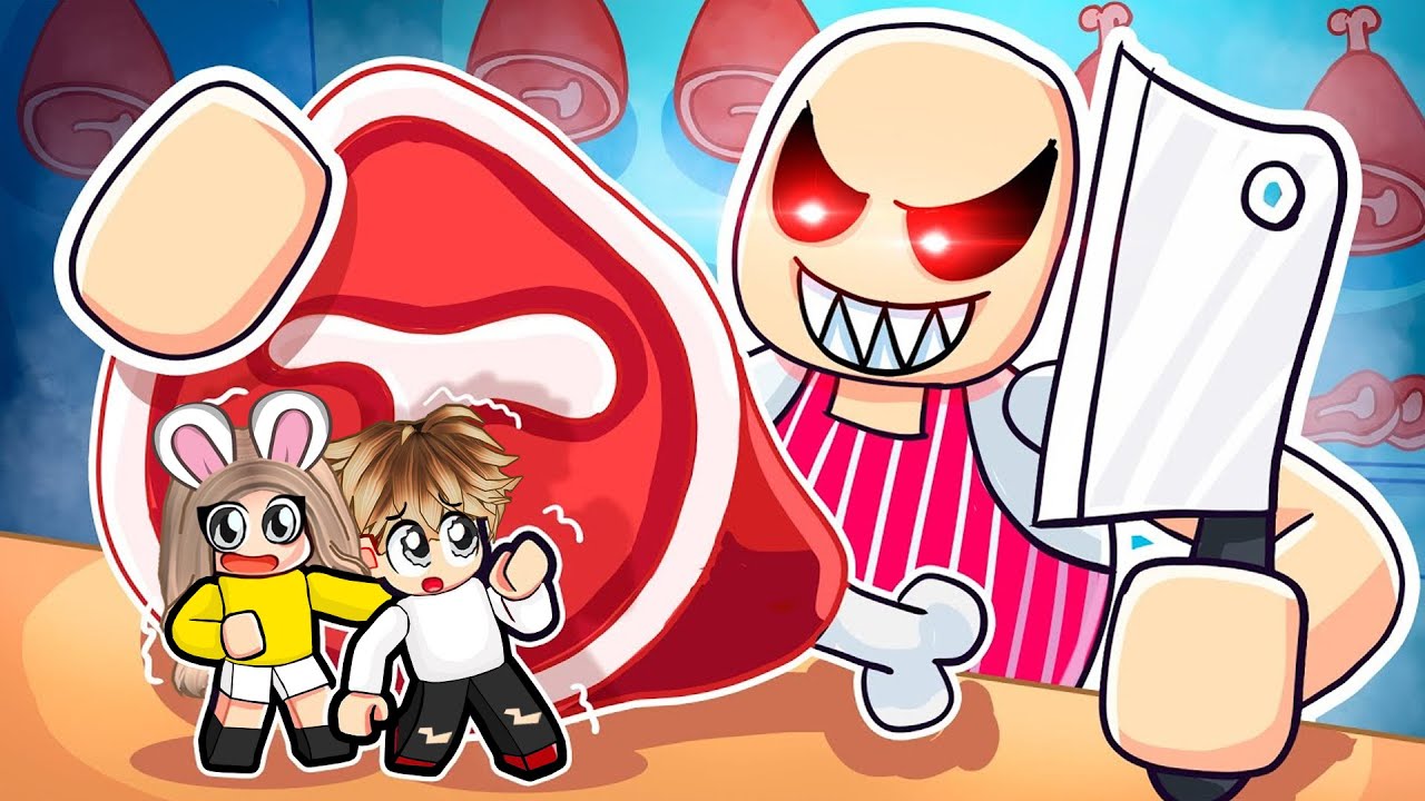 Escape the Evil Butcher Shop in Roblox!