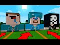 Minecraft NOOB vs PRO vs HACKER: STATUE HOUSE BUILD CHALLENGE BATTLE