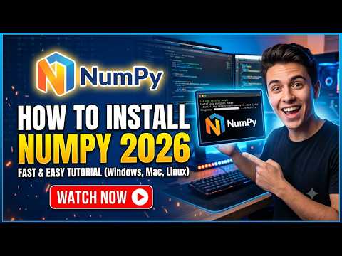 How to Install NumPy in 2026 (Fast & Easy Tutorial)