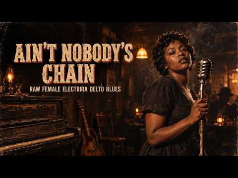 Ain’t Nobody’s Chain | Raw Vintage Female Electric Delta Blues (1950s Southern Juke Joint)
