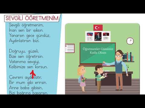 Öğretmen Şiiri /Öğretmenler Günü İçin Şiir / Sevgili Öğretmenim Şiiri Kısa 3 Kıtalık