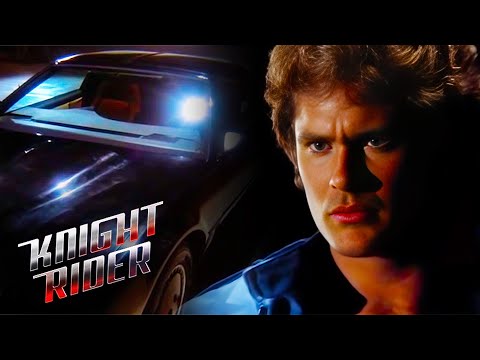 Michael and KITT's First Encounter | Knight Rider