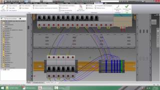 AUTOCAD ELECTRICAL 2015  AUTODESK INVENTOR 2015  CUADRO GENERAL 3D