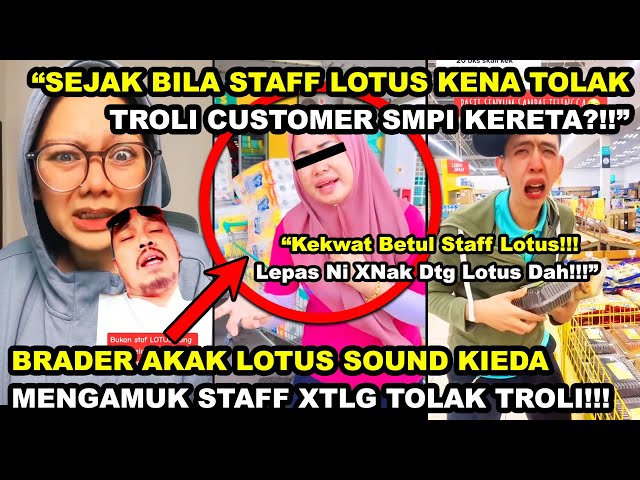 BRADER AKAK LOTUS SOUND KIEDA MAKl STAFF XTLG TOLAK TROLI RM5K BELI RM10K IKEA PUN TOLAK SENDIRI class=