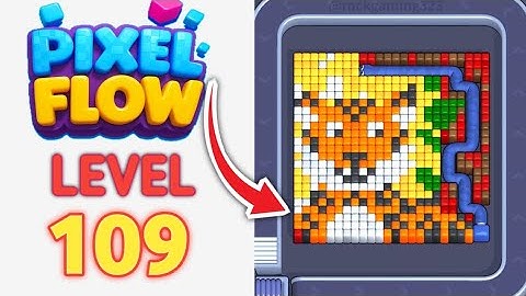 Pixel Flow Level 109 Walkthrough
