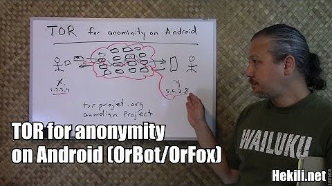 Anonymity using the Tor Network (OrBot and OrFox on Android)