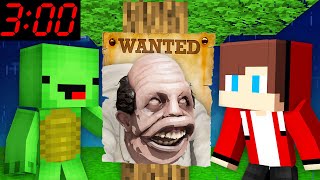 Scary THE DOCTOR From LITTLE NIGHTMARES is WANTED by JJ and Mikey At Night in Minecraft! - Maizen