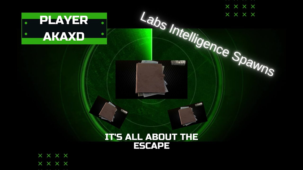 EFT Labs Intelligence Spawns, LABS Money (15 Intelligence Spawn) YouTube