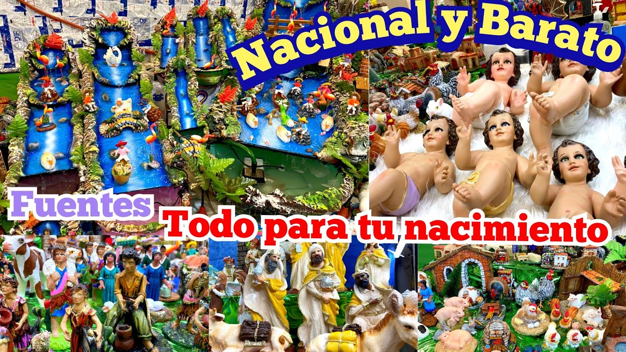 NACIMIENTOS NAVIDEÑOS 😱 NO te la vas acabar con SORPRENDENTES PRODUCTOS 😱 Fuentes / NIÑOS DIOS