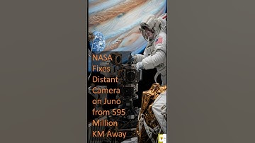 NASA Fixes Camera on Juno from 595 Million KM #NASA #Juno #JunoCam #Jupiter #Science #viral #shorts