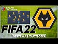 FIFA 22: O Sistema táctico do Wolverhampton de Bruno Lage