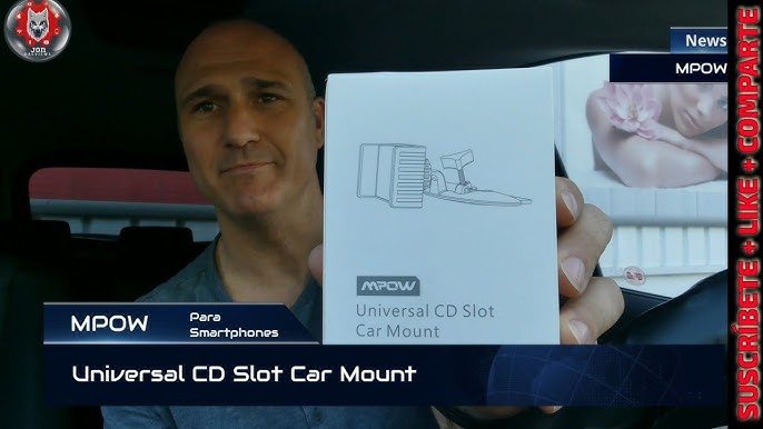 Soporte móvil para ranura de CD del coche MPOW 
