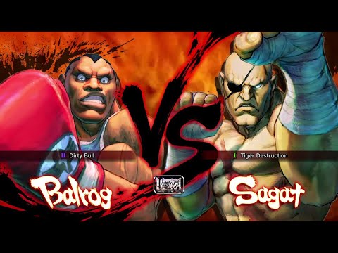 Wideo: Sagat I Balrog W Street Fighter IV