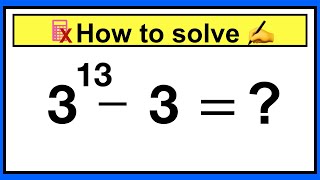 Nice Exponent simplification Math Problem .Find the Value