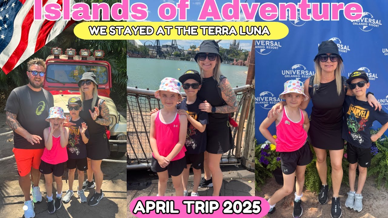 Terra Luna hotel | fun at Islands of Adventure | Antojitos | Florida Travel vlog