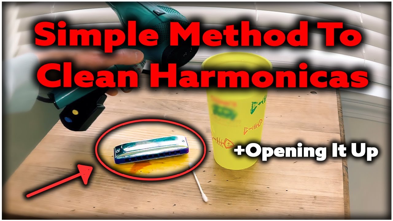 Simple Harmonica Cleaning Method YouTube