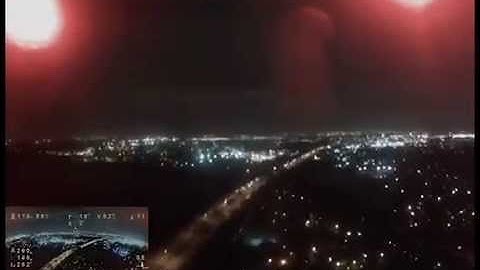 DJI Phantom 2 Long Range Night Test 2 km