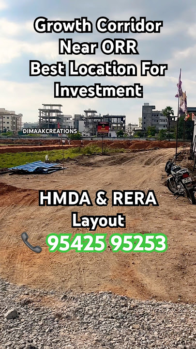 Plot for Sale Near ORR 📞 9542595253